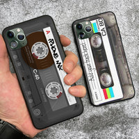 Compatible with Apple , Retro Nostalgic Style Cassette Phone Case