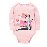 Long sleeve casual baby romper