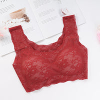 One piece ladies bra without steel ring