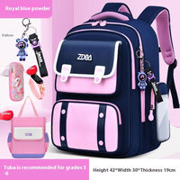 Schoolbag Boy Elementary School Students Three Four To Six Grade