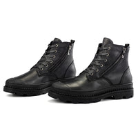Winter leather Martin boots plus velvet non-slip breathable men's shoes
