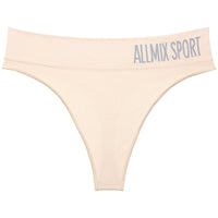 Women's stretch sports high waist thong
