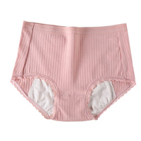 new underwear comes in a large size medium waist cotton menstruating period anti-leakage waterproof and antibacterial women's underwear
