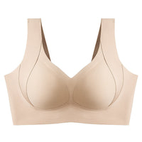 Fully Inclusive Large Size Women's Wireless Nude Feel Bra