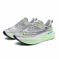 Couple Running Shoes Breathable Mesh Shoes Ultra-Soft Non-Deformable Jelly Sole Casual All-Match Sneakers