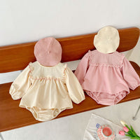 Bubble Long Sleeve Skirt Bread Pants Two Piece Suit