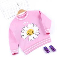 Girls double-layer sweater foreign trade knit sweater
