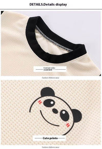 Children's Vest Suit Western Style Sleeveless Waffle