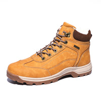 Plus Velvet British Warm Tooling Men's Shoes Outdoor
