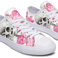 Fashion Printed Couple High Top Canvas Shoes