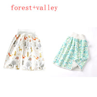 Cotton and bamboo fiber Baby diaper skirt