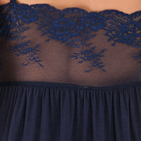 Suspender  Home Wear Slim Fit Large Swing Nightdress