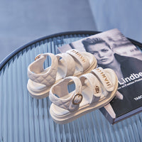 Girls New Soft Sole Lightweight Letter Fashion Sandals