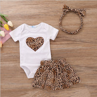 Printed Love Romper Children's clothing