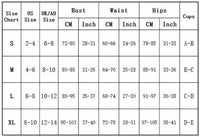 Europe and the United States summer sexy ladies swimsuit printed bikini set wholesale