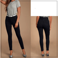 Printed hip elastic high waist leggings