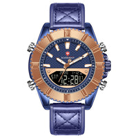 Men's multifunctional waterproof fashion belt watch
