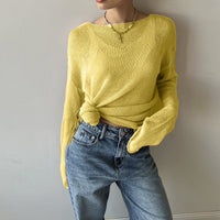 Women's New Fashion Sweet Outer Wear Sun-proof Lazy Loose Top