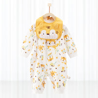 Cotton Jumpsuit Warm Newborn Crawling Suit