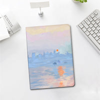 Literary Oil Painting Style Notebook Airbag Protector