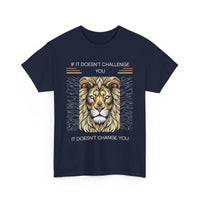Loose-fitting Short-sleeve Crew-neck Printed T-shirt For Men And Women