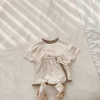 Baby Short Sleeve T-shirt Children's Shorts Two-piece Suit