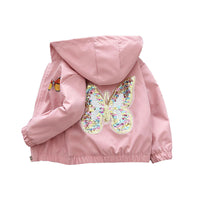 Girls' Fashionable Hoodie Easy Matching Coat