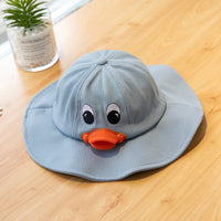 Thin Section Spring Big Brim Baby Fisherman Hat Boy Cute Super Cute Children's Pot Hat