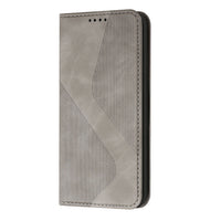 Three-slot Strong Magnetic Suction Flip Card Mobile Phone Leather Case