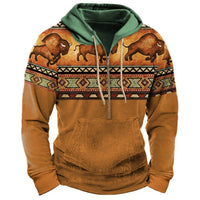 Medieval Gothic Punk Character Cosplay Hooded Sweatshirt Casual Street Cardigan