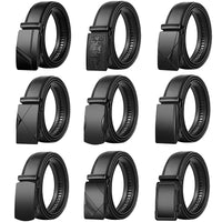 Men's Leather Belt Automatic Buckle Korean Style