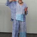 Women's Retro Polka Dot Abstract Art Two-piece Sets