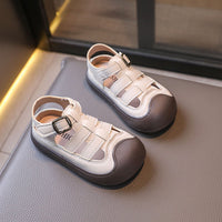Summer New Boys' Anti-kick Beach Shoes Hollow Out