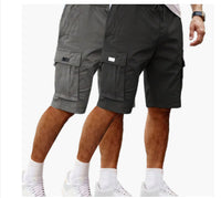 Workwear Shorts Men's New Summer American Straight Cropped Casual Pants