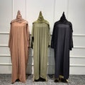 Miss Dubai Solid Color Two-piece Suit