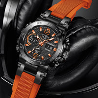 Multifunctional Stylish Sports Watch With Waterproof