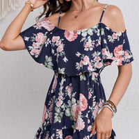 Chiffon Printed Light-luxury Niche Dress