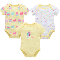 Men's And Women's Baby Jumpsuit Triangle Romper Climbing Suit Summer Three-piece Suit