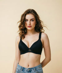 European And American-style Wide, Non-slip, Thin-cup Bra