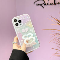 Gradual Love Wrist Strap Silicone Phone Case