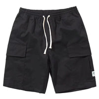 Summer Hong Kong Style Short Sleeve Shirt Coat Shorts Three-piece Suit