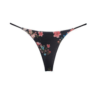 Thong women's thin strap one-piece bikini