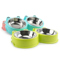 Cartoon pet stainless steel bowl