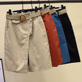 Elastic Waist Wide Leg Trouser Skirt Fashionable Casual And Slim