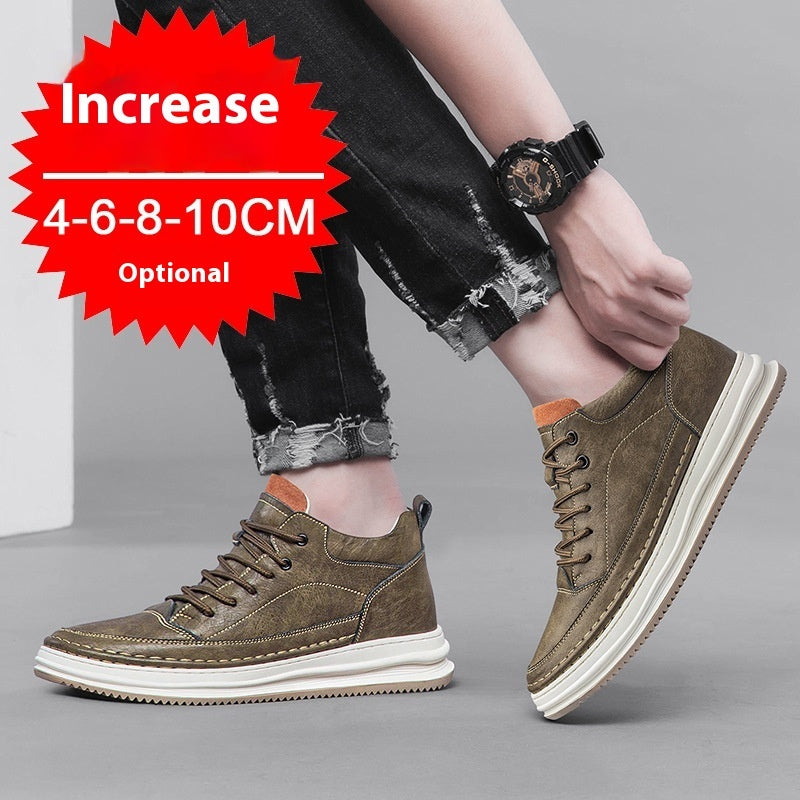 Invisible Height-increasing Shoes Men's Casual Sports Shoes