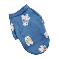 Pet Supplies Dog Fashion Thin Fleece Floral Sweater