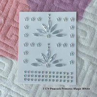 Comes With Sticky Pearl Stick-on Crystals Transparent Photo Shoot