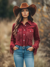 Patchwork Feather Slimming Top Jacket