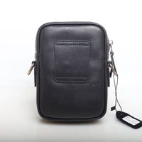 Men's Casual First-Layer Cowhide Shoulder Phone Bag