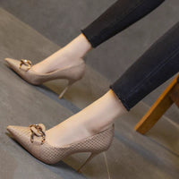 Fashionable French Pointed-toe Elegant Ladies Shoes
